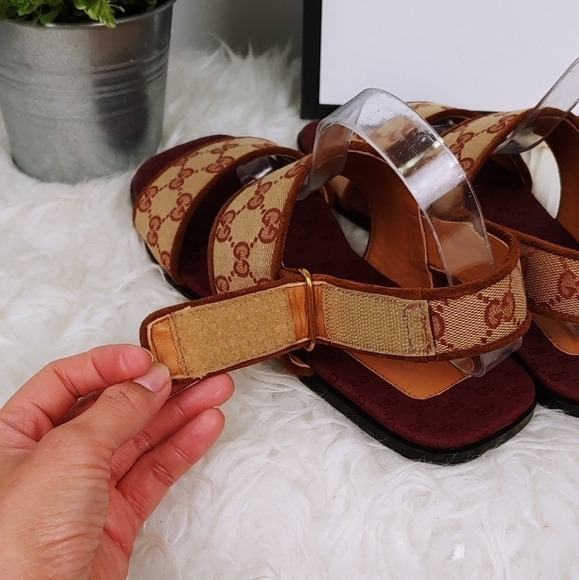 ?GUCCI Slingback GG Sandals main image 9